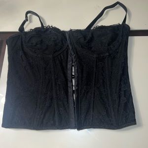 Black corset